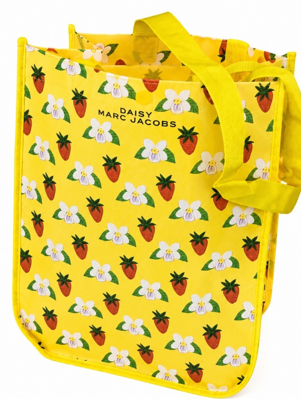 Marc Jacobs Daisy Strawberry Tote Bundle Necklace Earrings Cloud Charm - Picture 7 of 8